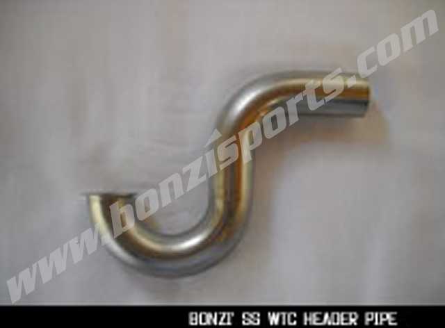 BONZI Header Pipe - Wrap-to-Center (Stainless Steel)