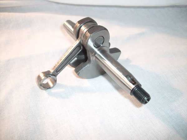 Complete Crank Shaft T2075-42000 (fits Zenoah G260PUM, Zenoah G231PUM, & QD25 Marine Engines)