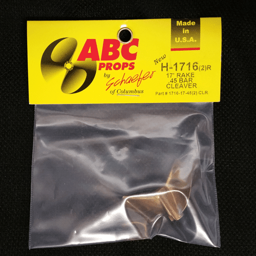 ABC H-1716/ 2-Blade Cleaver Prop (Right)